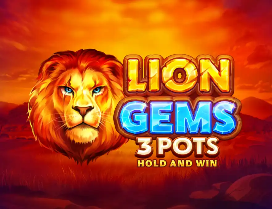 Lion Gems 3 Pots: Hold and Win
